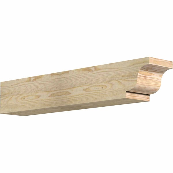 Ekena Millwork Newport Rough Sawn Rafter Tail, Douglas Fir, 6"W x 6"H x 36"L RFT06X06X36NEW00RDF - main